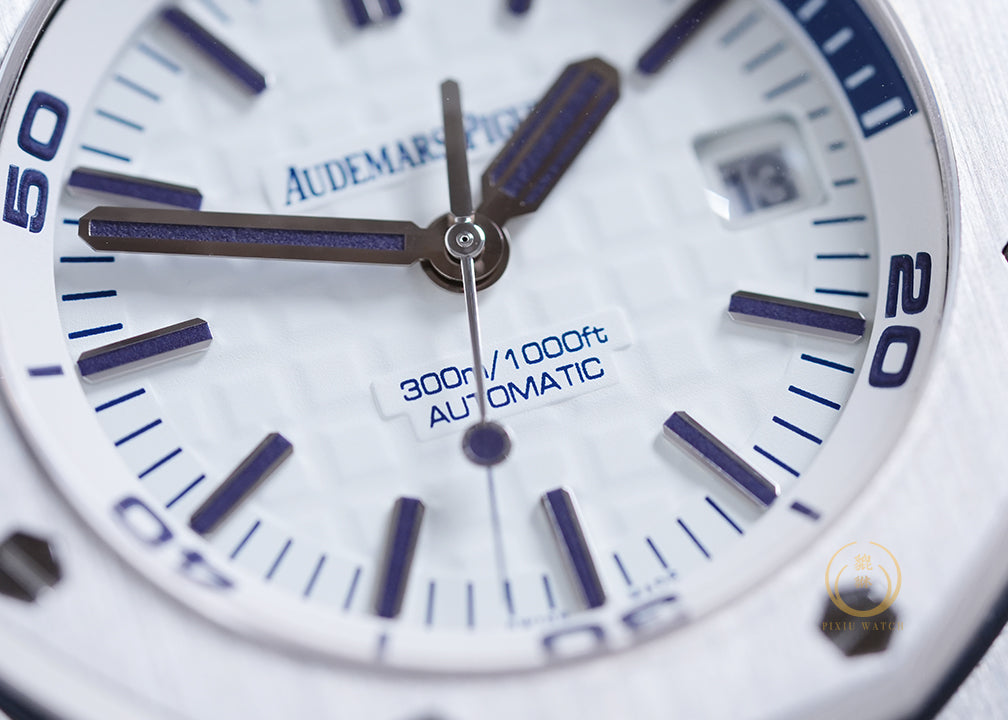 Audemars Piguet ROO Diver 15710ST White Dial