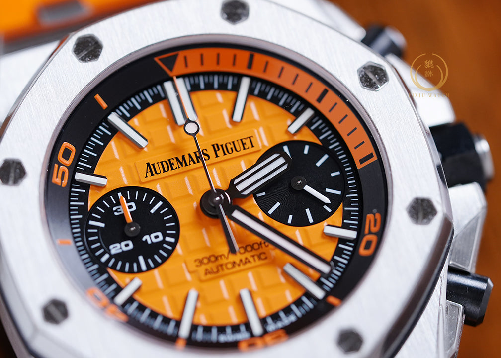 AP ROO Diver Chronograph Orange 26703ST