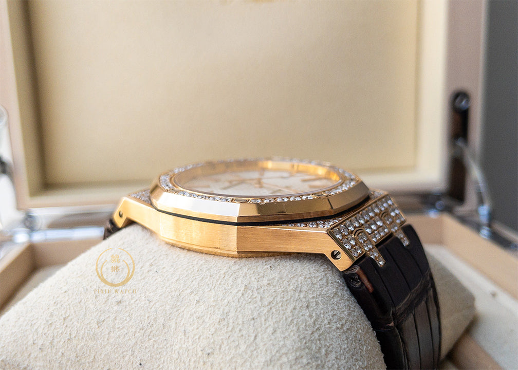 AP Royal Oak 15400 Gold Diamond