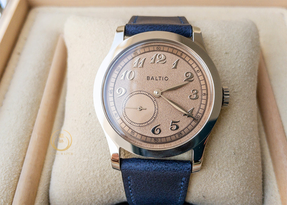 Baltic MR01 Salmon Dial Steel