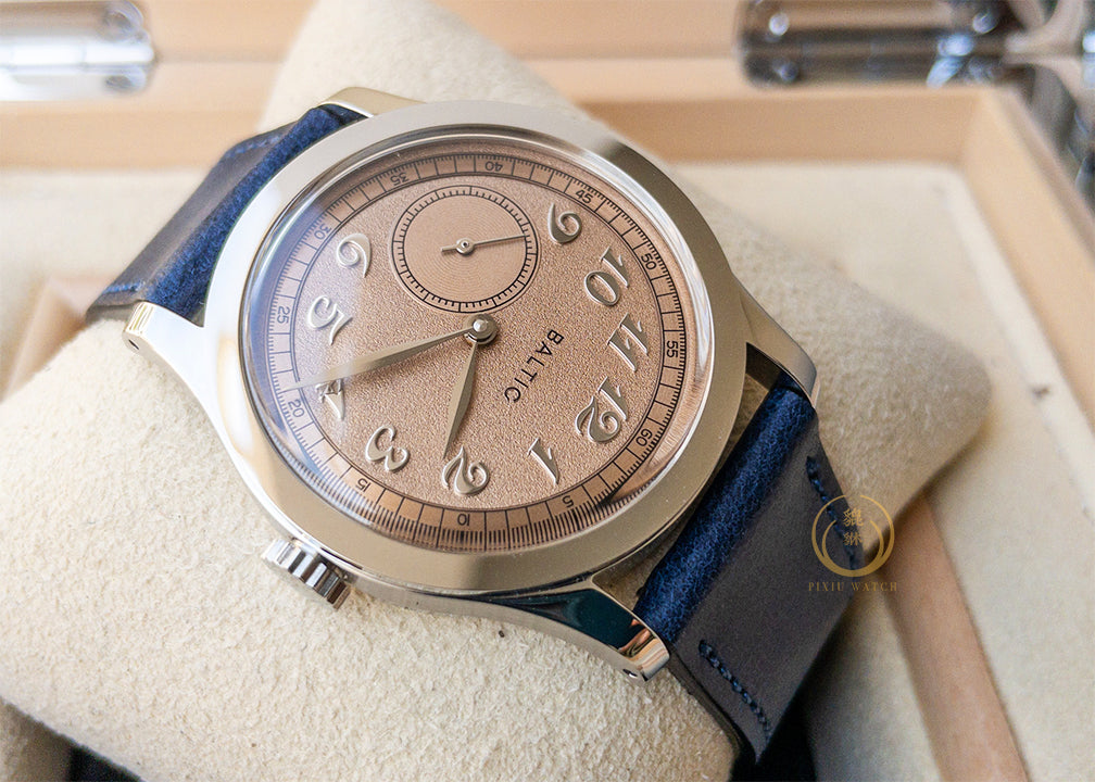 Baltic MR01 Salmon Dial Steel