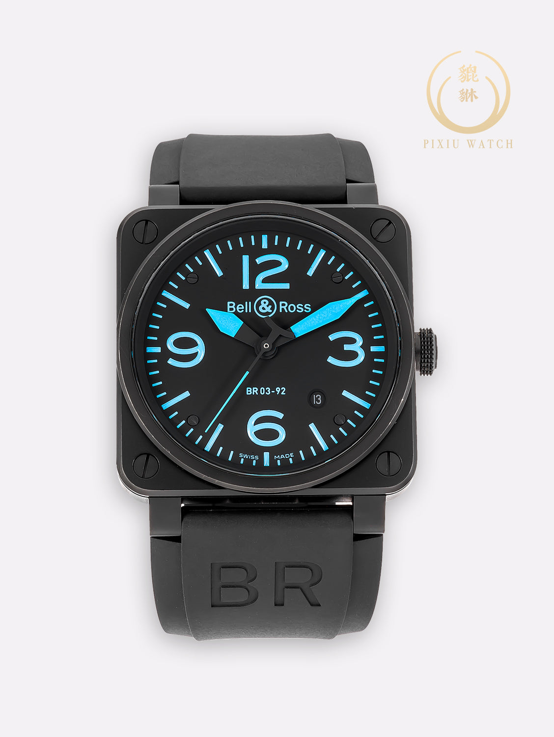 Bell & Ross Aviation Instruments BR0392-BLUE