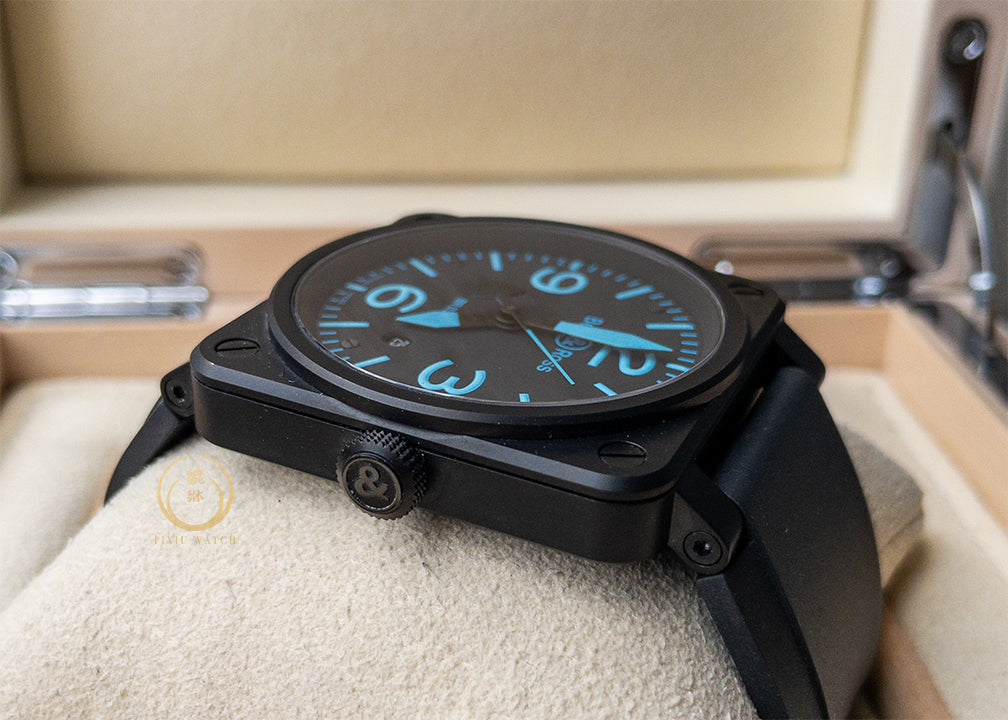 Bell & Ross Aviation Instruments BR0392-BLUE