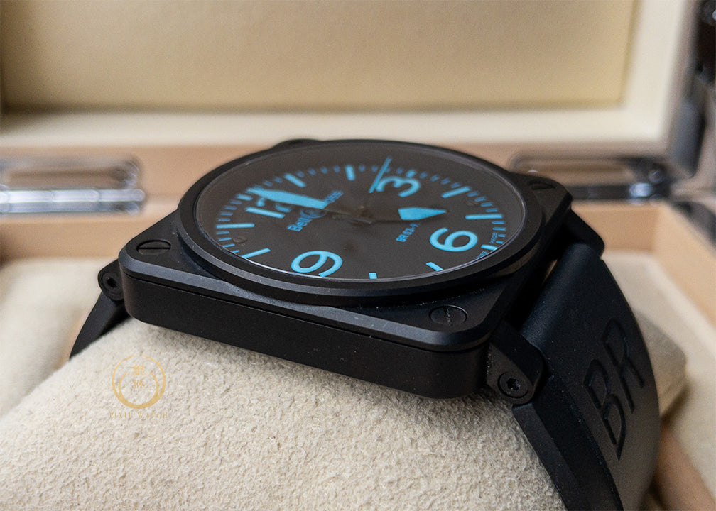Bell & Ross Aviation Instruments BR0392-BLUE