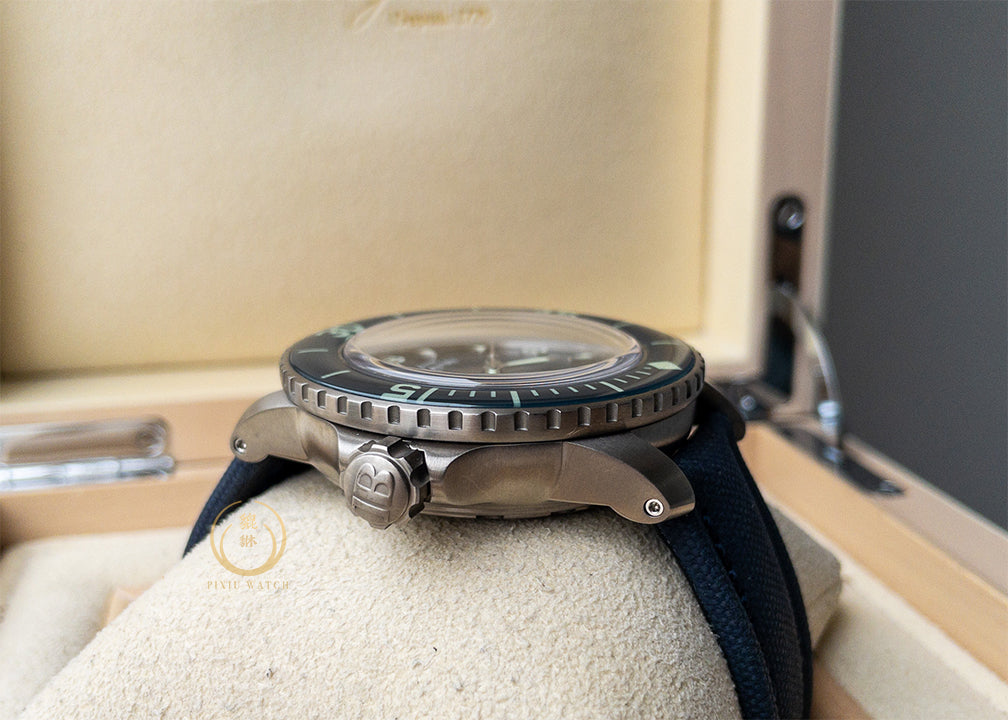 Blancpain Fifty Fathoms 5015 Blue Ti