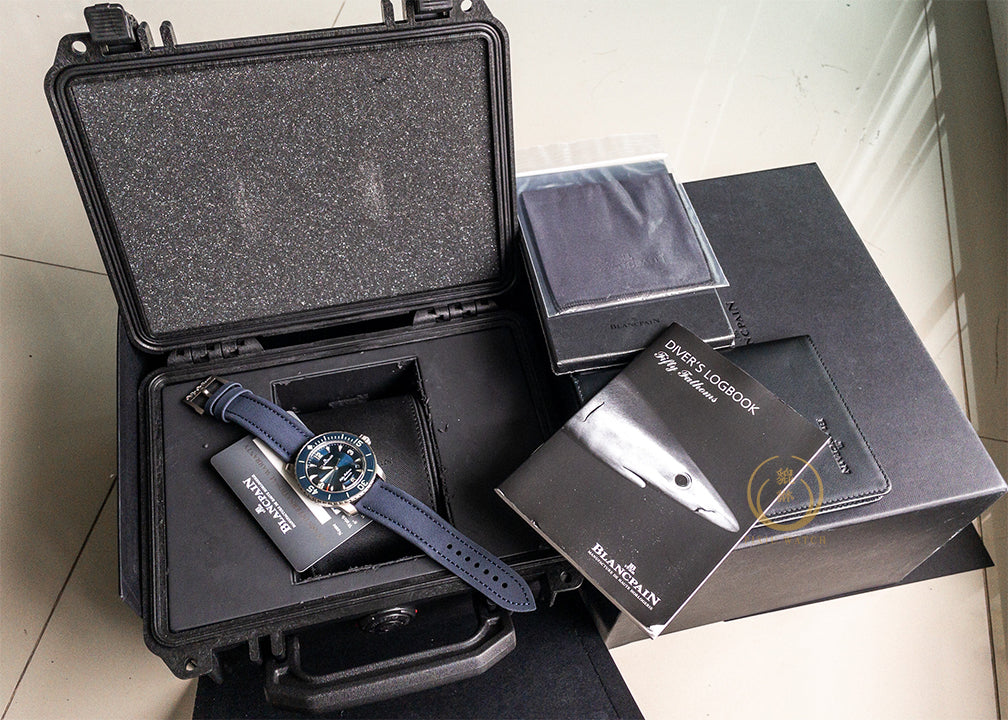Blancpain Fifty Fathoms 5015 Blue Ti