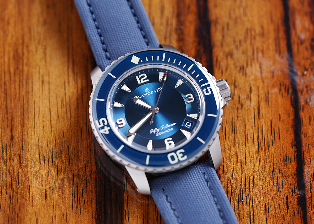 Blancpain Fifty Fathoms 5015 Blue Ti