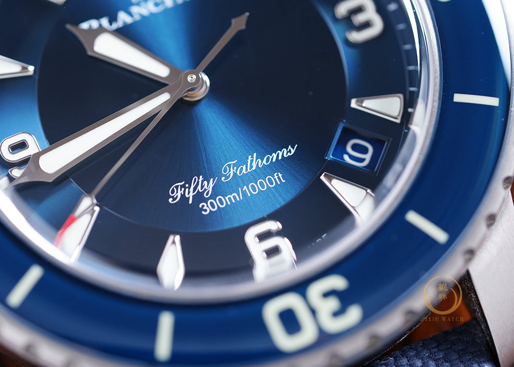 Blancpain Fifty Fathoms 5015 Blue Ti