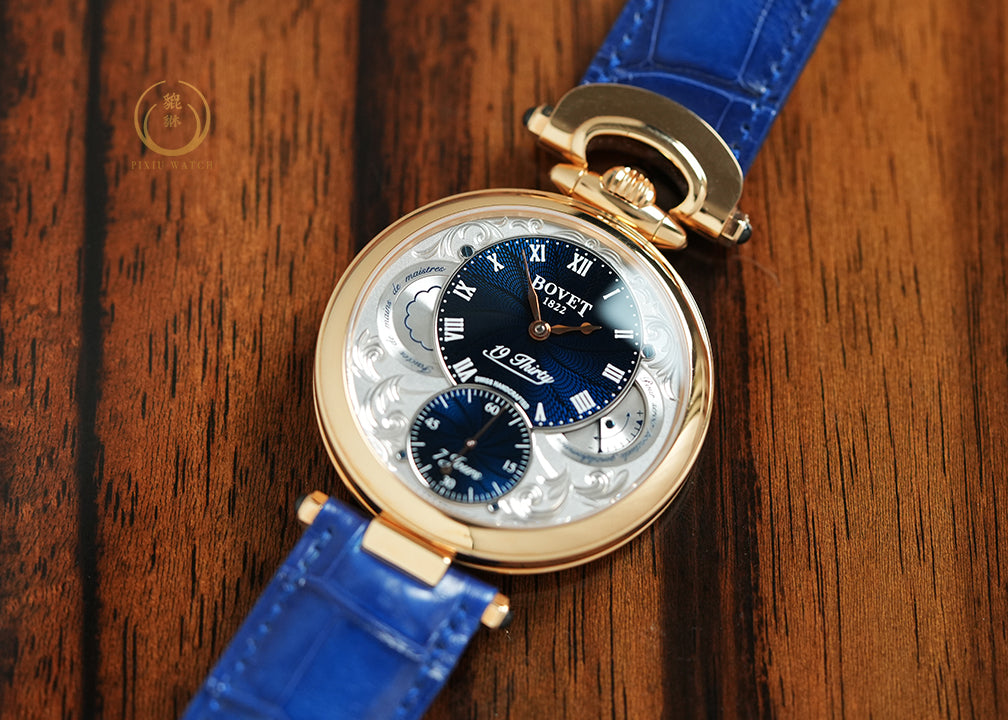 Bovet Fleurier 19Thirty Teal Blue 7 Days
