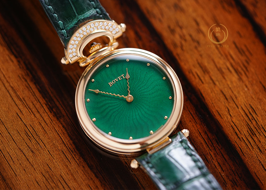 Bovet Fleurier Green Guilloche