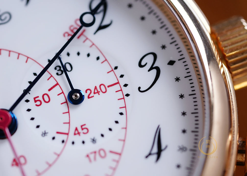 Breguet Chronographe White Enamel