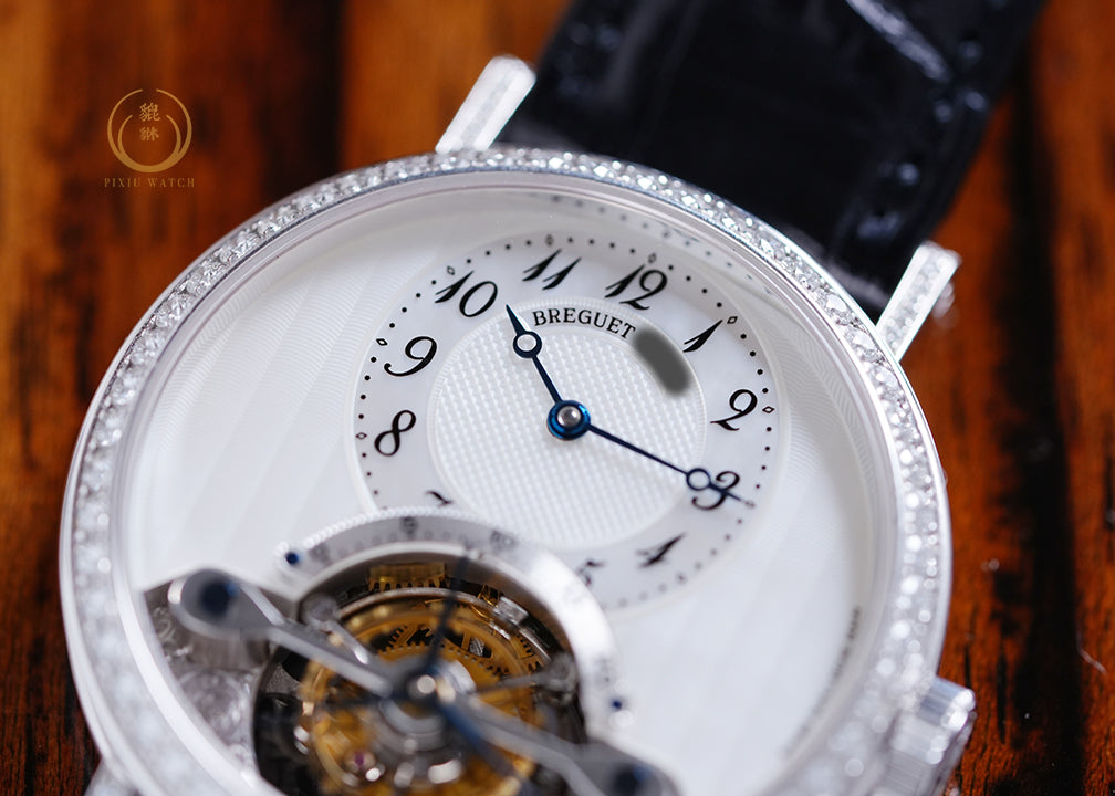 Breguet Classique Tourbillon MOP White Gold