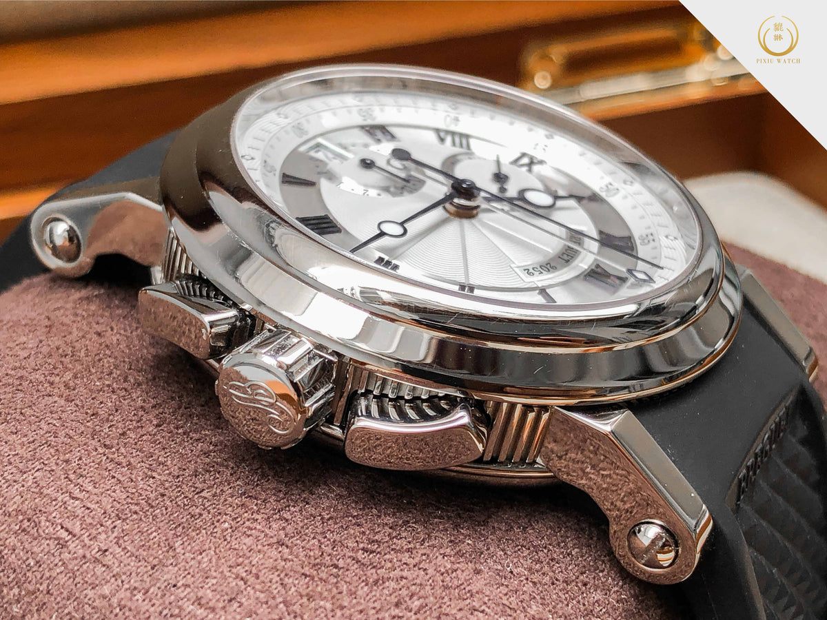 Breguet Marine Chronograph 18K White Gold