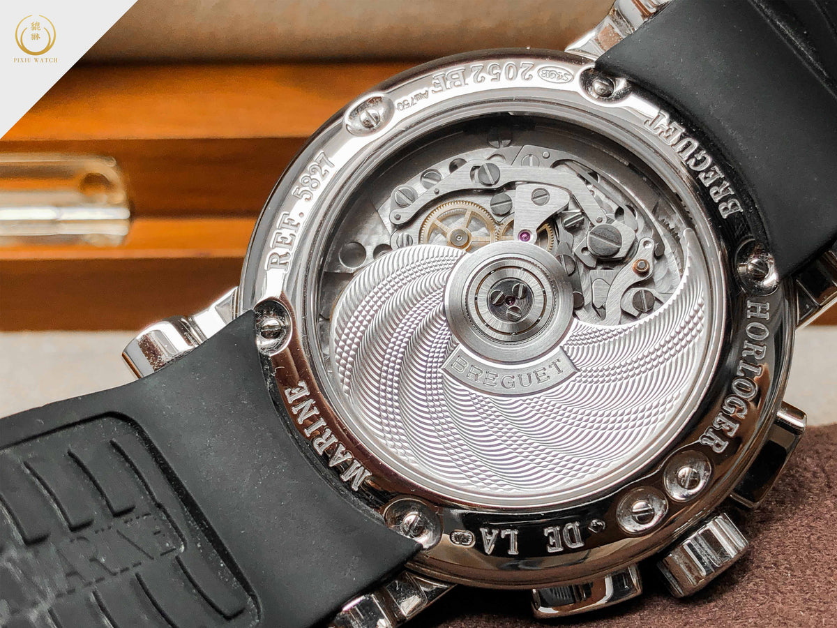 Breguet Marine Chronograph 18K White Gold