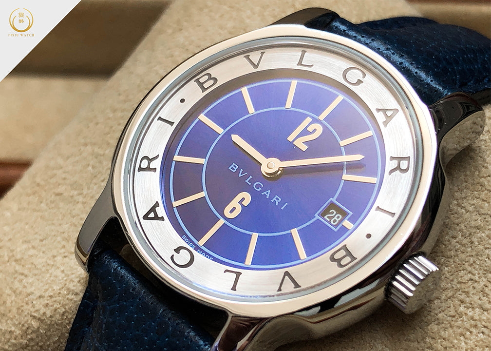 Bvlgari Solotempo Vintage Blue