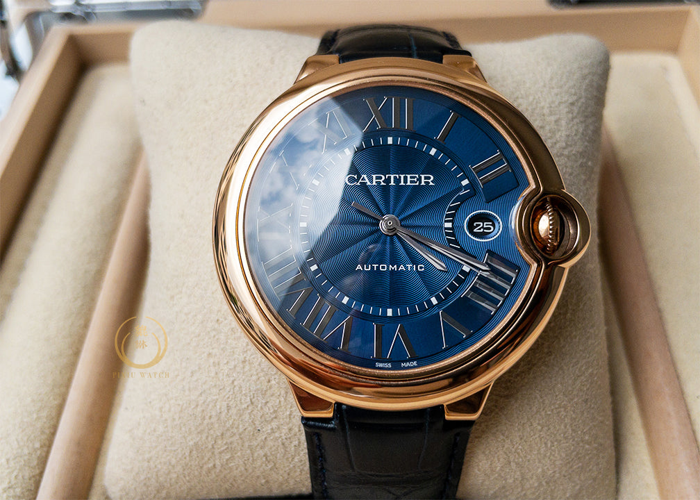“New” Cartier Ballon Bleu 3941 Rose Gold