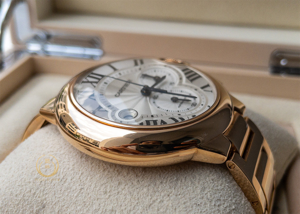 Cartier Ballon Bleu Chronograph Pink Gold