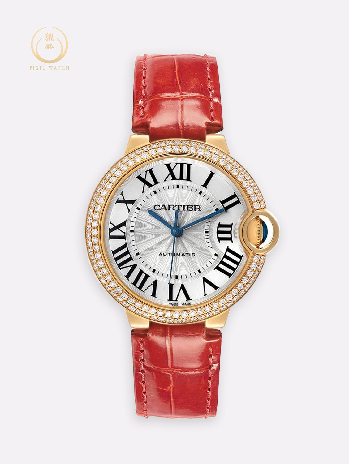 Cartier Ballon Bleu Gold Diamond WE900451
