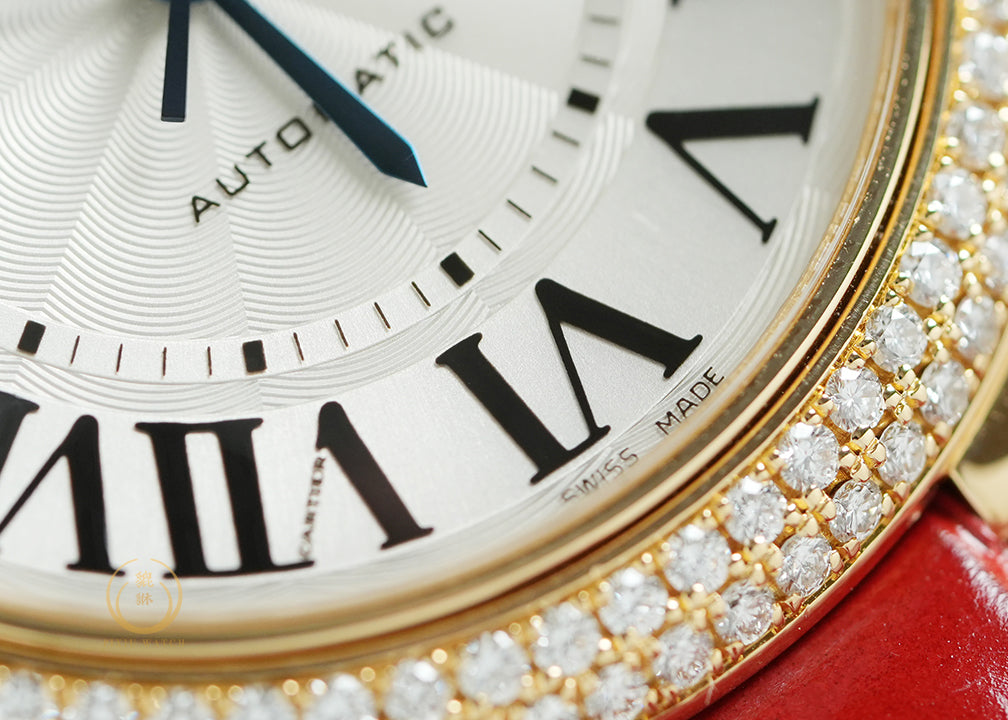 Cartier Ballon Bleu Gold Diamond WE900451