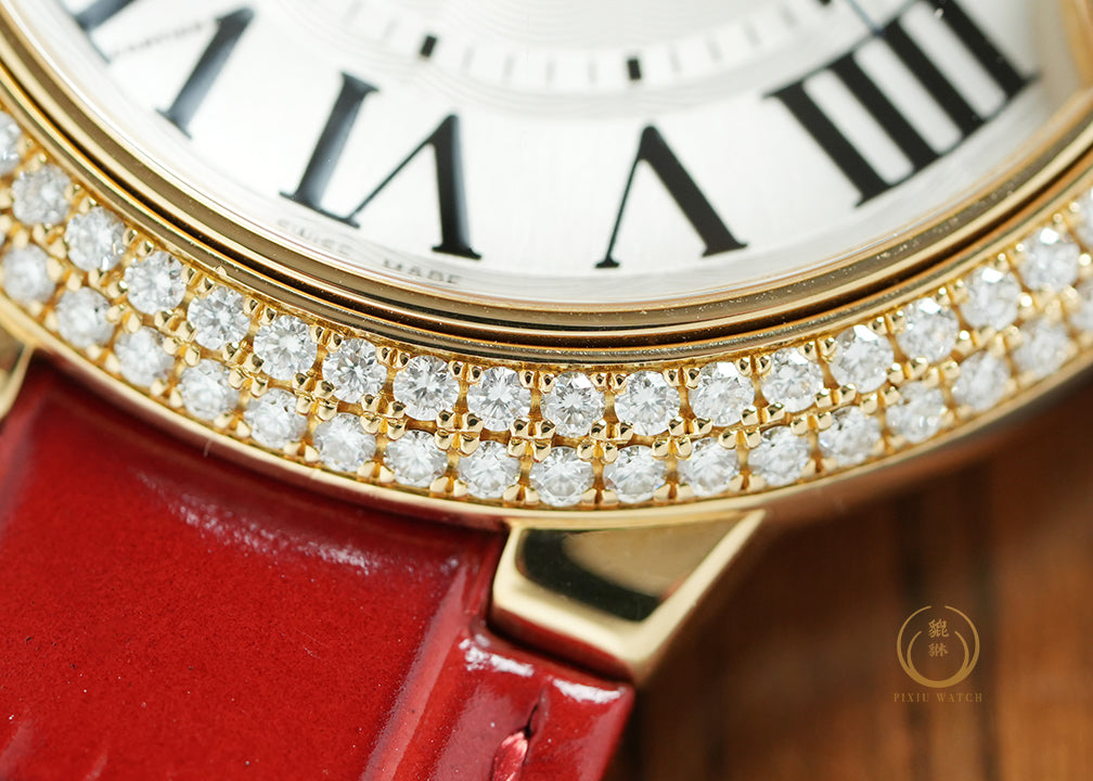 Cartier Ballon Bleu Gold Diamond WE900451