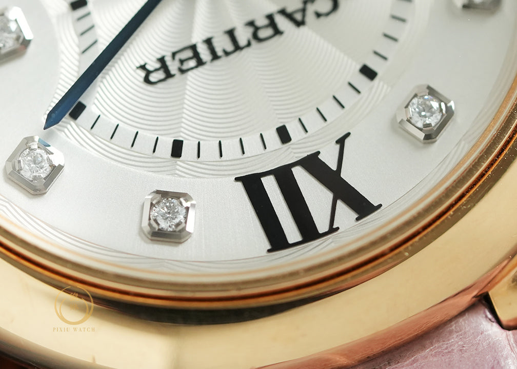 Cartier Ballon Bleu Red Gold Diamonds