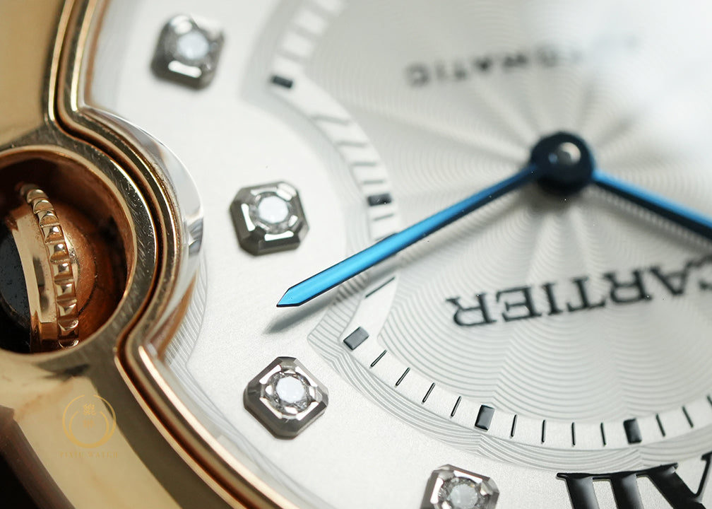 Cartier Ballon Bleu Red Gold Diamonds