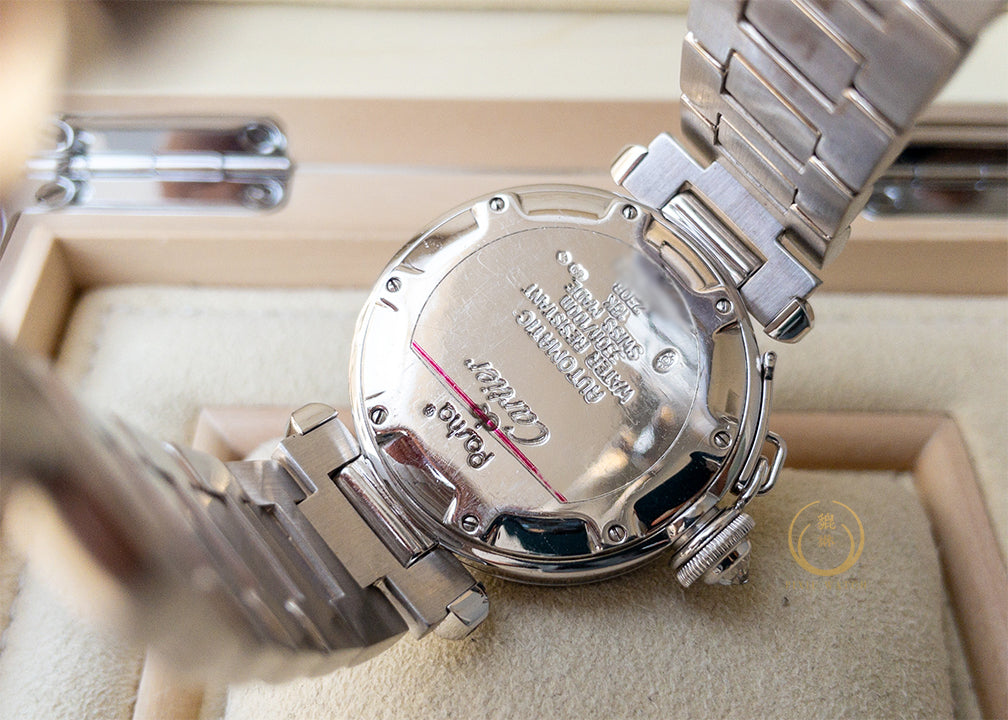 Cartier Pasha Date Diamonds WG