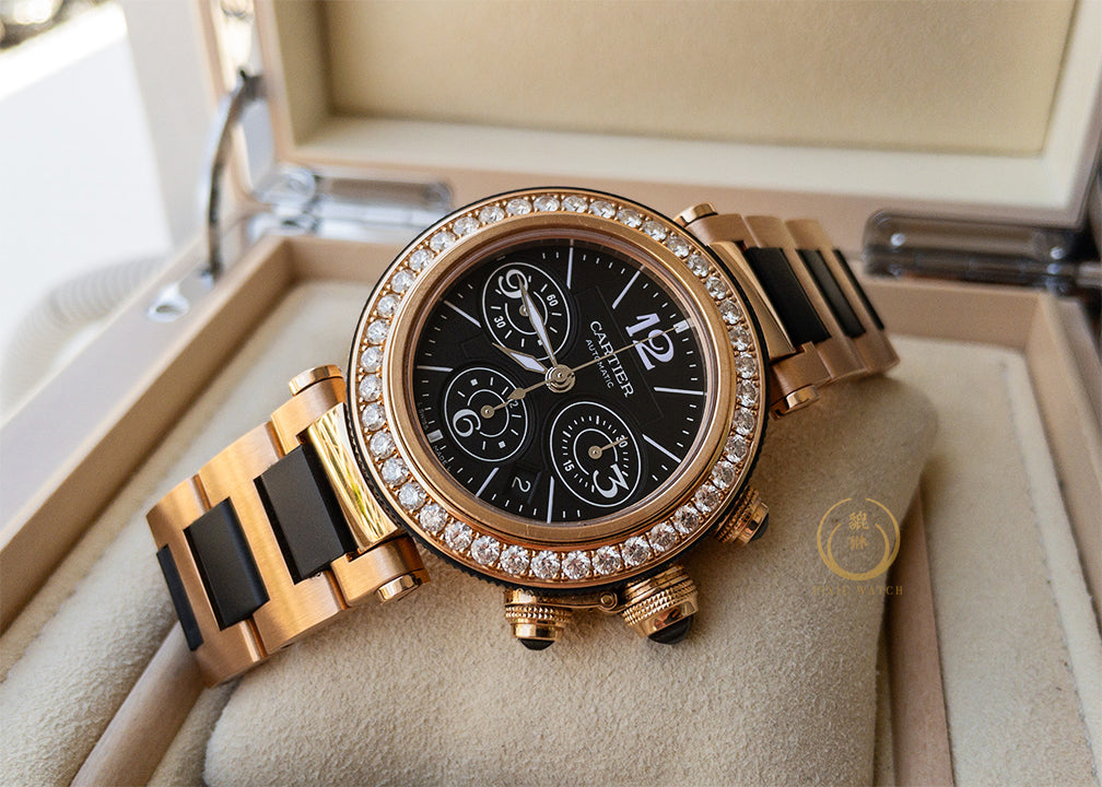 Cartier Pasha Seatimer Rose Gold
