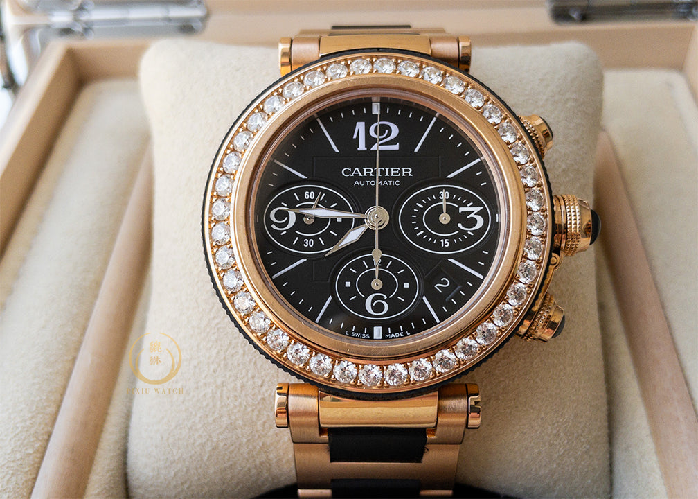 Cartier Pasha Seatimer Rose Gold