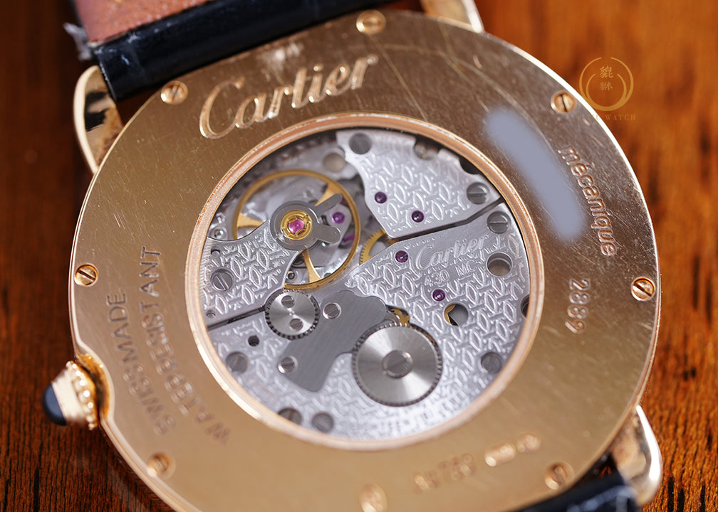 Cartier Ronde Ultra-thin Rose Gold 2889