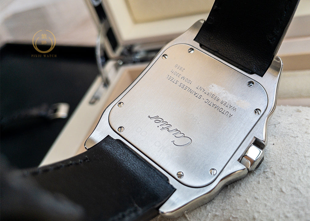 Cartier Santos 100 XL 2656 Steel White Dial