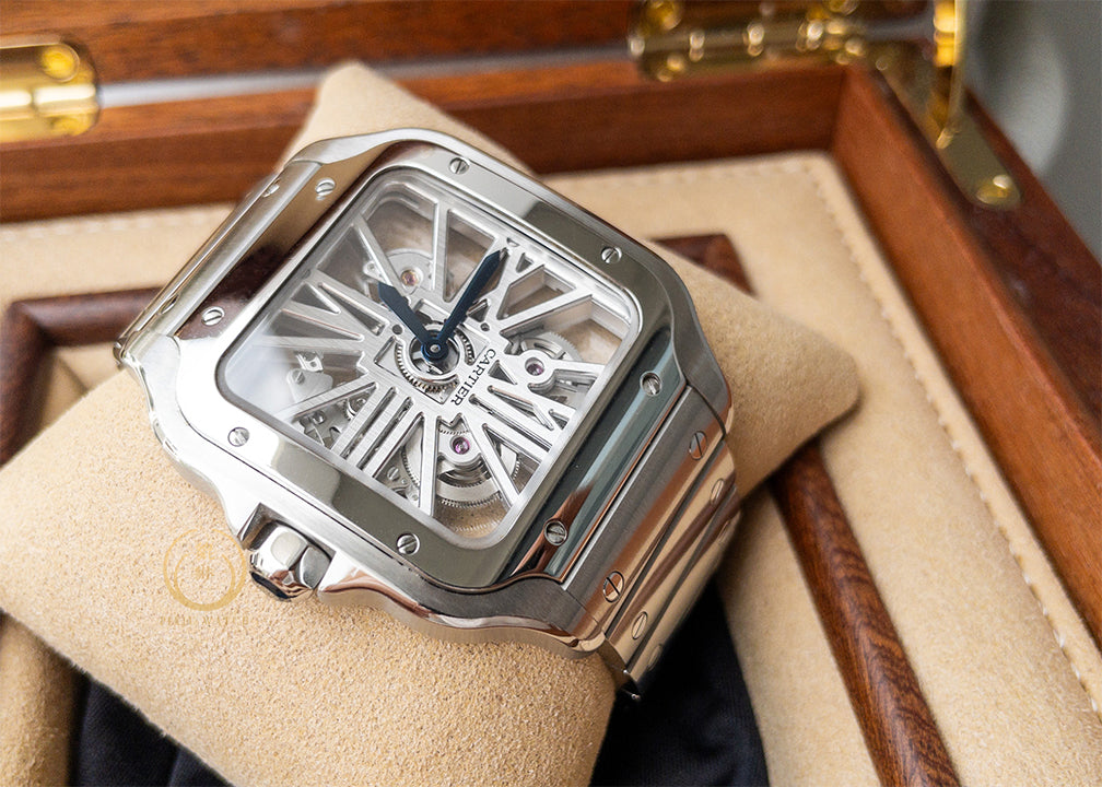 Cartier Santos 4109 Skeleton