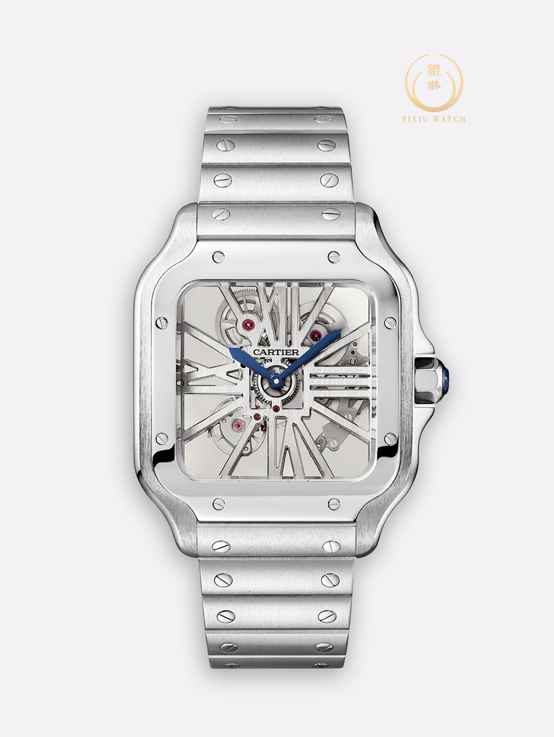 Cartier Santos 4109 Skeleton