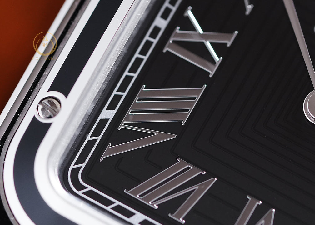 Cartier Santos Dumont Black Lacquer