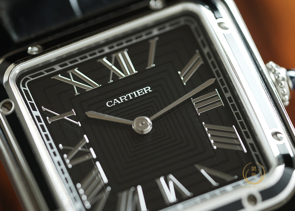 Cartier Santos Dumont Black Lacquer