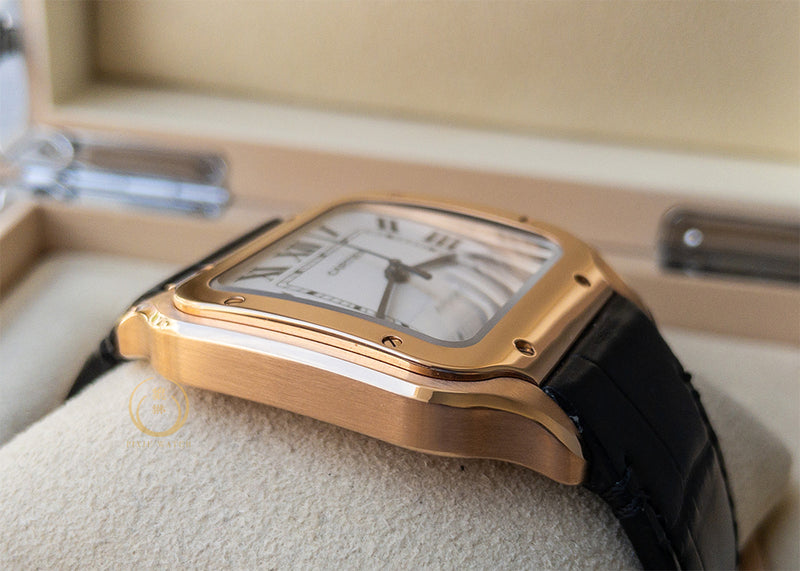 Cartier Santos Large Model Red Gold