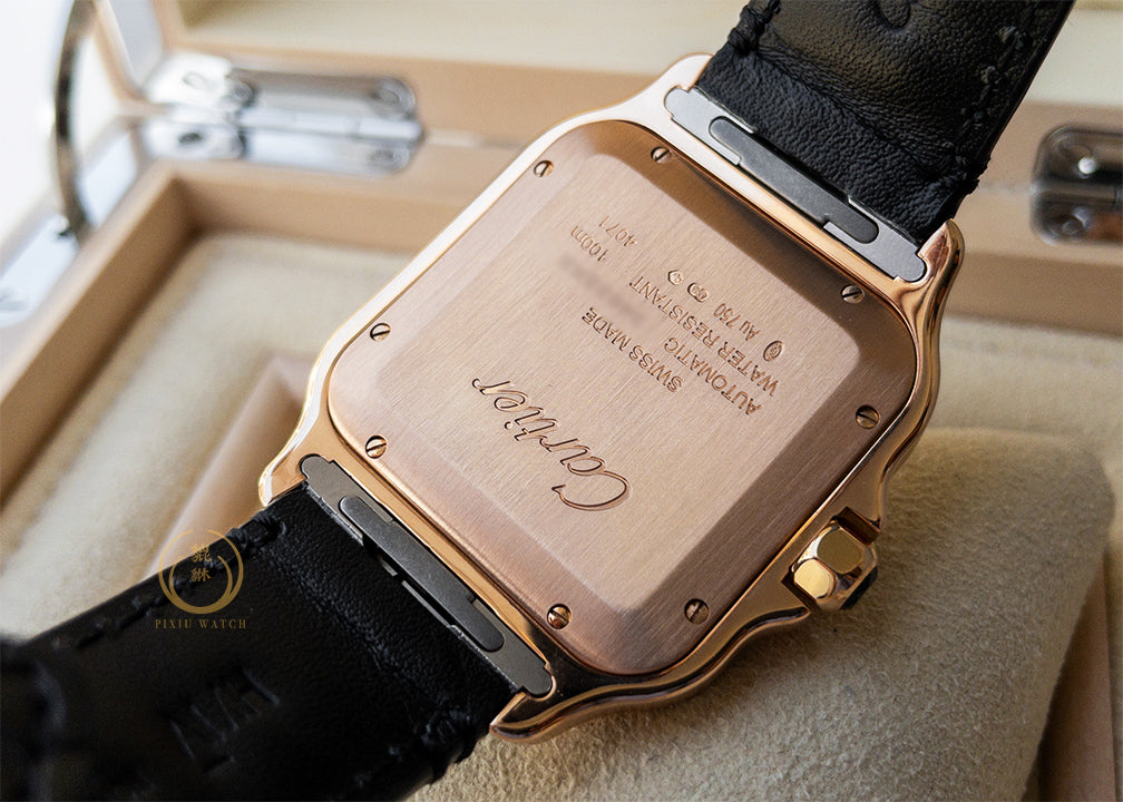 Cartier Santos Large Model Red Gold