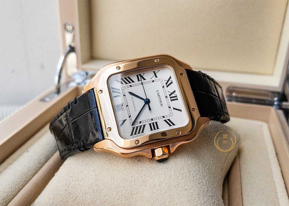 Cartier Santos Rose Gold WGSA0011