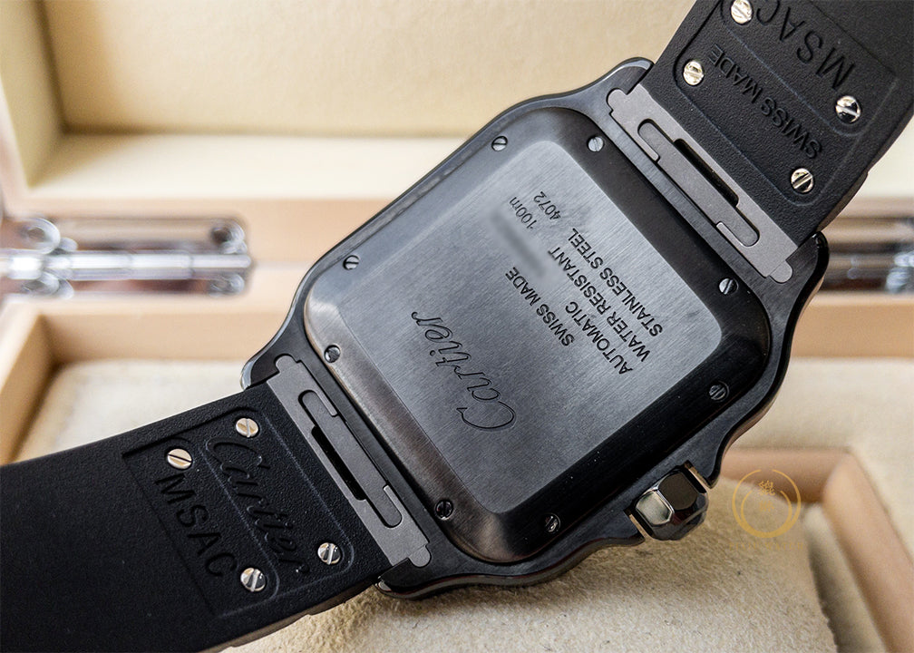 Cartier Santos Black Steel ADLC