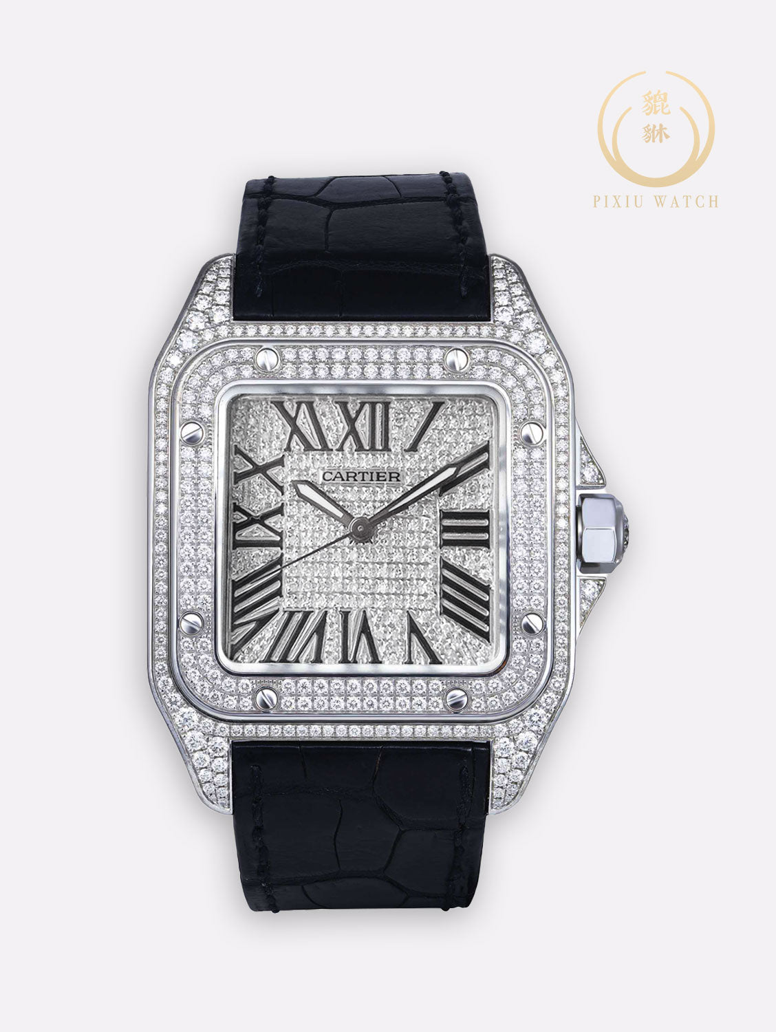 Cartier Santos 2878 Diamond
