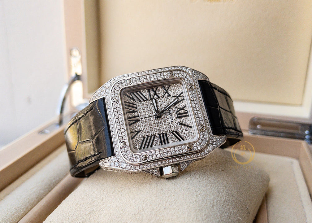 Cartier Santos 2878 Diamond