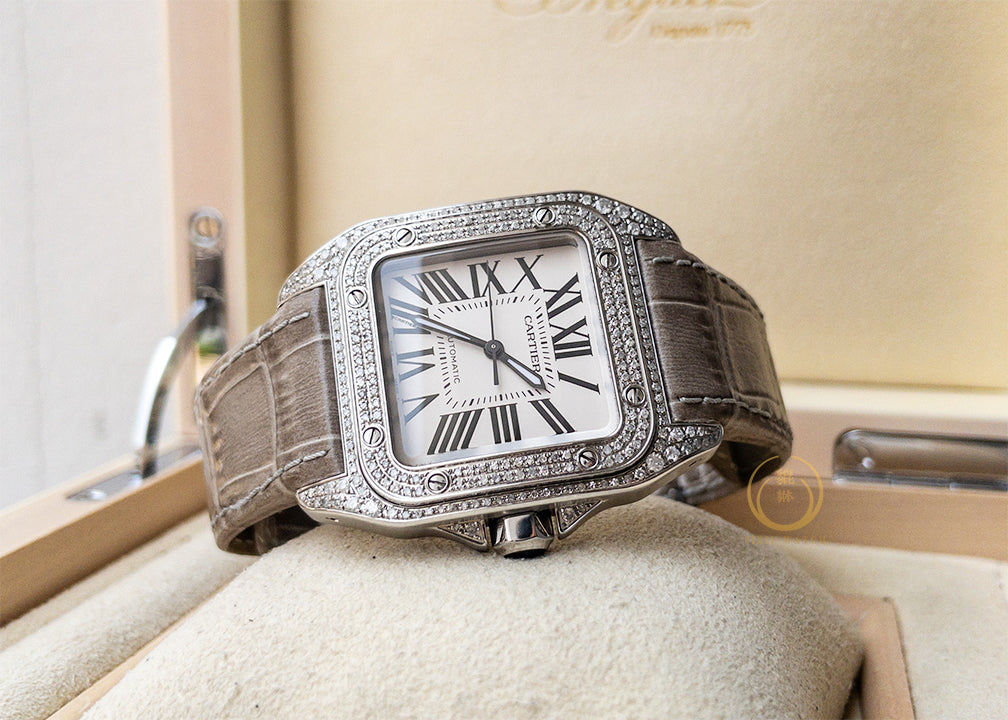 Cartier Santos 2878 Diamond