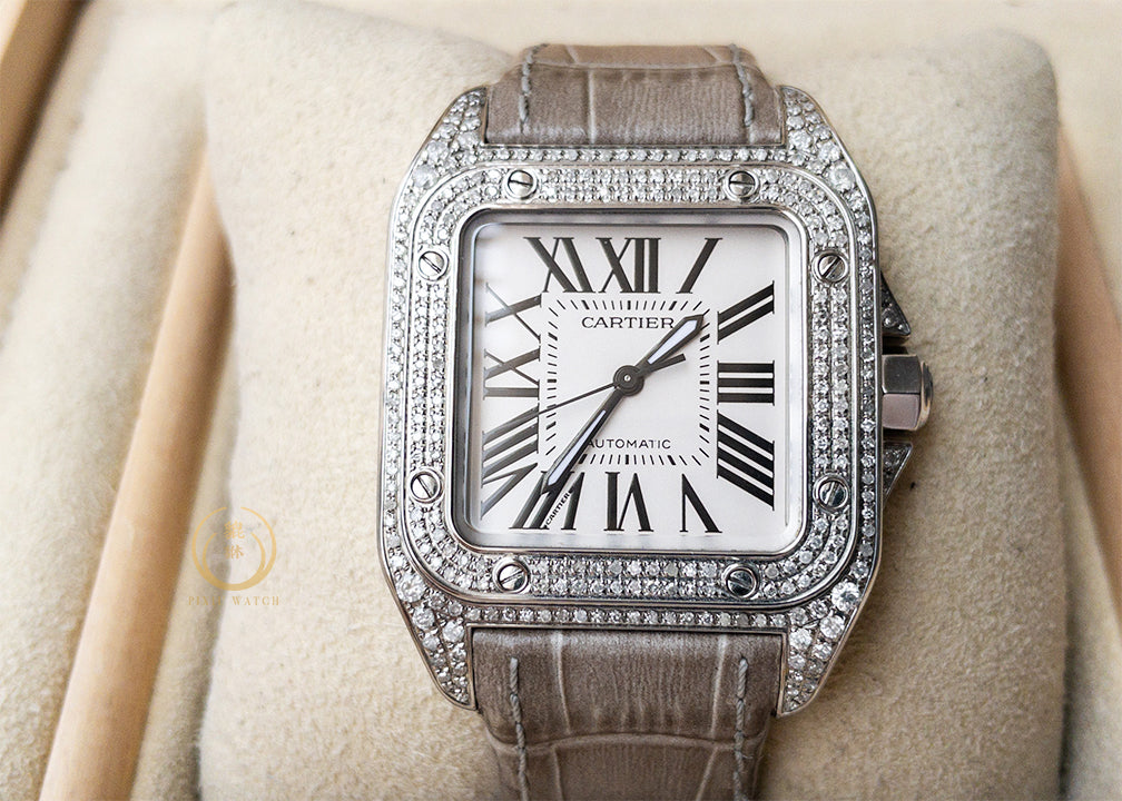 Cartier Santos 2878 Diamond