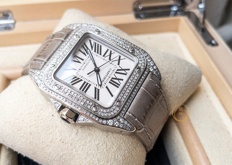 Cartier Santos 2878 Diamond