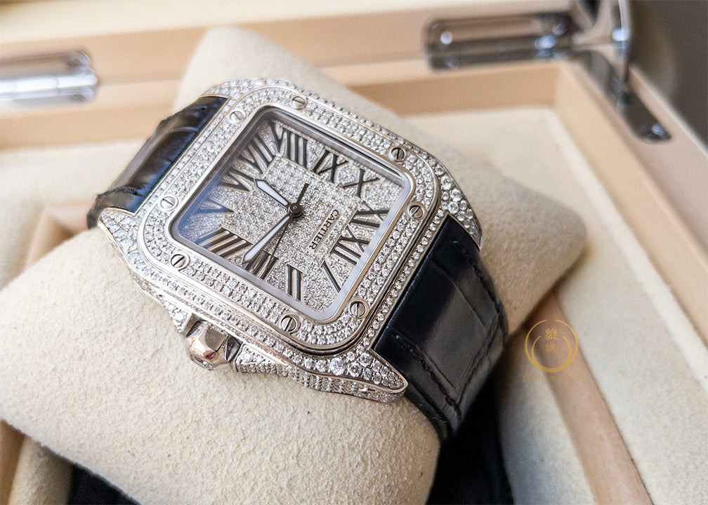 Cartier Santos 2878 Diamond