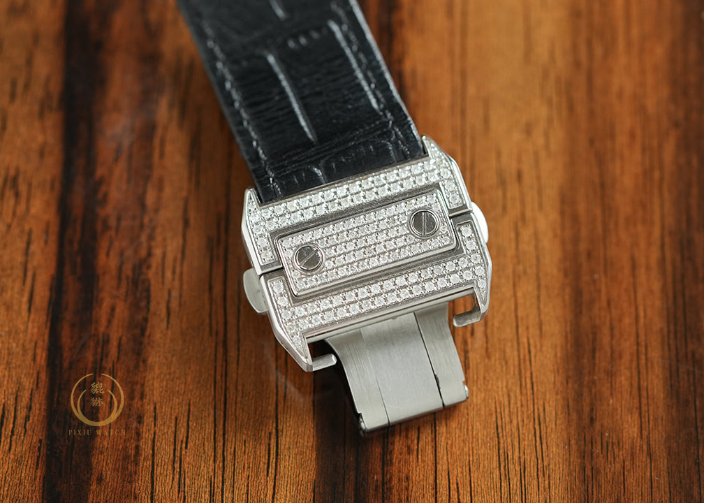 Cartier Santos Large Model Steel W20073X8