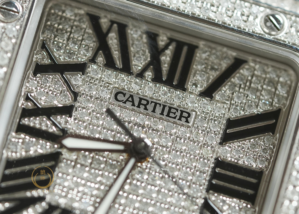 Cartier Santos Large Model Steel W20073X8
