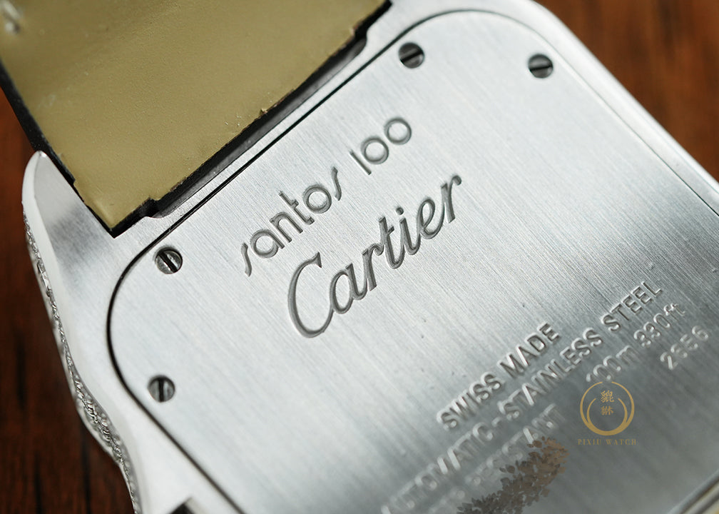 Cartier Santos Large Model Steel W20073X8