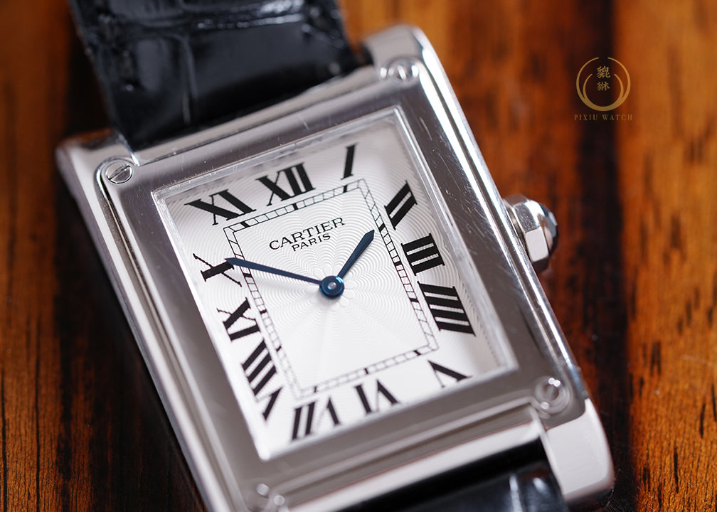 Cartier Tank À Vis CPCP White Gold