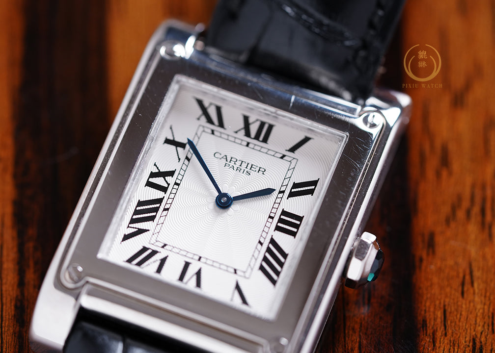 Cartier Tank À Vis CPCP White Gold